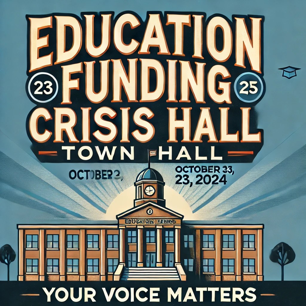 Join the Conversation Education Funding Crisis Town Hall October 23