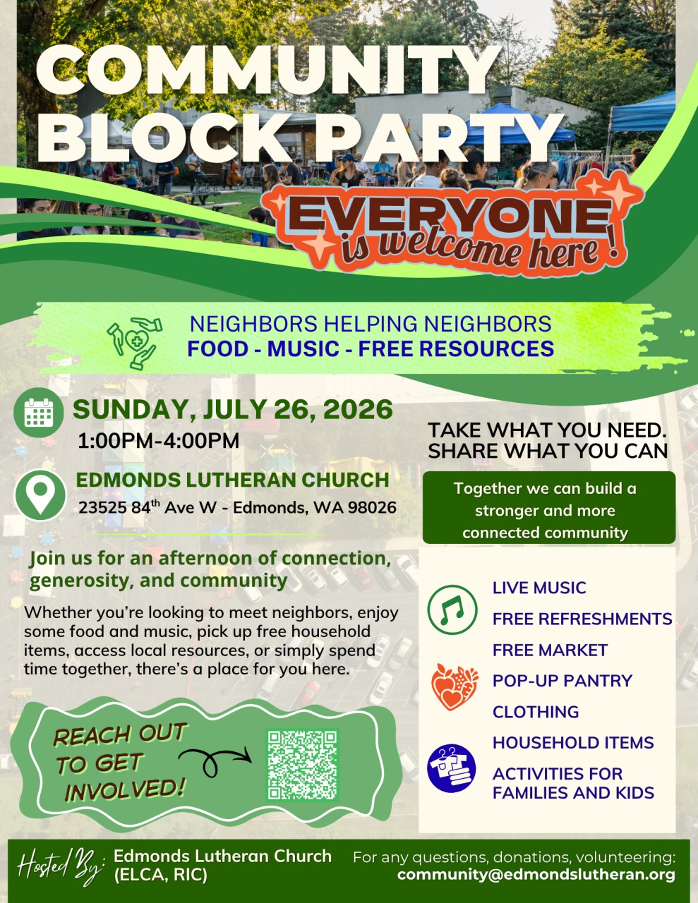 Save the date: Fun community&nbsp;event